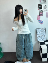 OFF SHOULDER TWISTED SLIN LONG KNIT 🩶🤍🖤3COLOR
