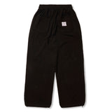 STGM Logo Super Wide Jogger Pants Black / White Melange