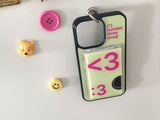 [MADE]ナンバー3 エモジ ケース(Green) (magsafe)