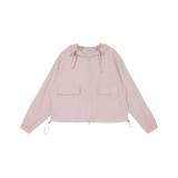 ツーウェイストリングウィンドブレーカー (4 COLORS)