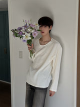 ASCLO Warm Boat Neck Rib Knit T (6color)