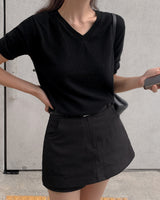 Rune cashmere 半袖ニットウェア