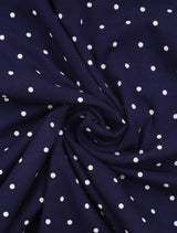 Oversized fit Raglan-dot T-shirt Navy (FCF3TS648W)