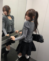 [3-piece] モニ ボヘミアン レイヤード マフラー セット