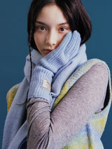 ラベルフィンガーホールロンググローブ