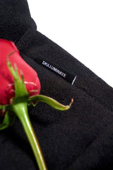 DKILLUMINATE FITTED LONG WOOL COAT