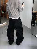 No.1643 S dart wide cotton PT (4color)