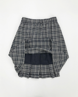 YWD PLAID PLEATS SKIRT (3color)
