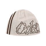 Jacquard Uncuffed Beanie