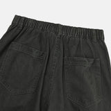 Way pintuck curved pants
