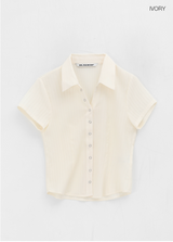 [MADE] Elsop Burton Pleats Blouse (Short-Sleeved ver.)