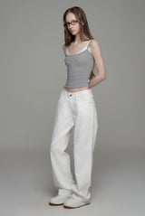 Summer breeze layered sleeveless, Gray