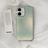 アフタヌーンリーフバンパースマホケース（シルバー）