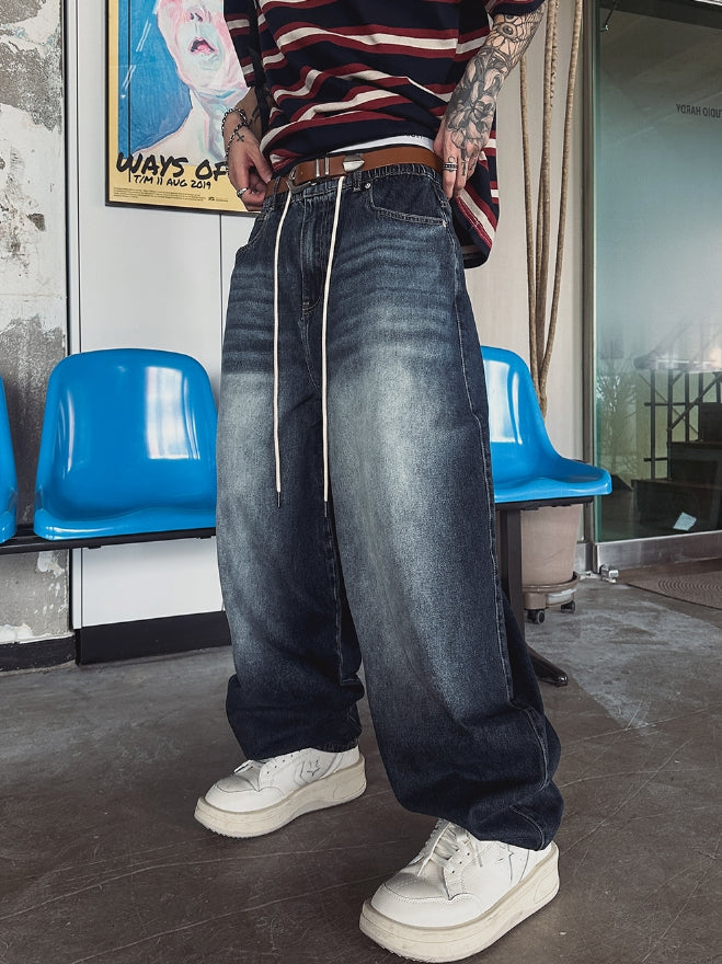 Zed Cat Balloon Denim Pants