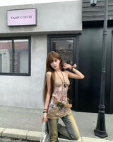Roomi Lace Leopard Dress