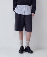 KIRSH プレーンハーフバンディングパンツ [DARK NAVY]