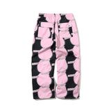BDT 3D LOGO TRACK PANTS PINK