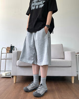 サイドスナップバミューダスウェットパンツ 3C
