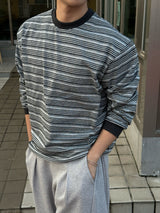 ウォッシュドロングスリーブTシャツ