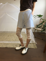 Risse Lace Leggings (2color)