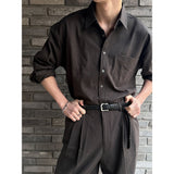 [SET UP可能] ベーシックコットンポケットシャツ(6color)