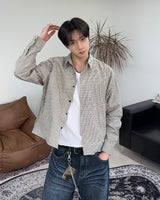 Tinead Crop Check Shirt