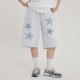 Star Applique Bermuda Sweat Pants