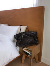 Daily Casual Washed Leather Big Shoulder Bag