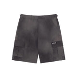 RECIPE WASHED SHORTS【CHARCOAL】