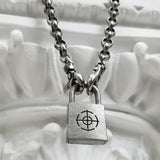 lock motive II chain necklace_LARGE_Ochain