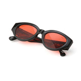 D.fox Original Glossy Black / Red Tint Lens