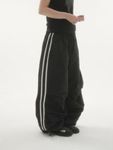 Higher two-way track pants -3C