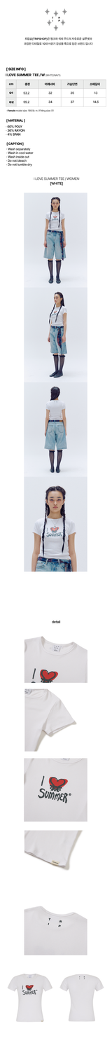 アイラブサマーTシャツ-ウーマン(T14115S)
