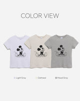 ワッフルプリントショートスリーブTシャツ