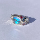 8 gemstone Ring