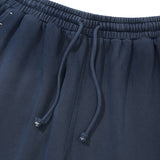 VINTAGE WASHING STUD POINT HALF PANTS [NAVY]