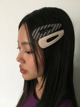 Pinch Stripe Hairpin (4color)