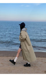 London Basic Oversized-Fit Trench Coat
