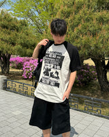 ポートナグランショートスリーブTシャツ(Black)