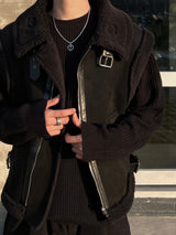 Black Mustang Vest