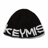 Keymisery ハンドメイドビーニー (ブラック)