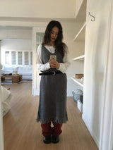 Elin Fringe Knit Dress (4 Colors)