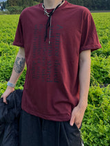 マゼミラーショートスリーブTシャツ (4 Colors)