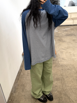 ラグランストライプT