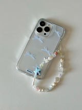 Cotton candy ribbon jell-hard case