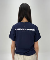 I PUNK DEVIL HEART T-SHIRT - [NAVY]