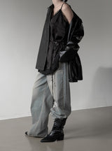 Roti Vintage Washed Wide Denim