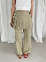 Day Wrap Skort Pants