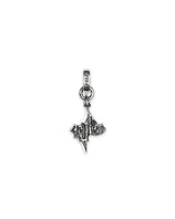 AE LOGO CHAIN PENDANT