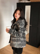 #Cozy Nordic Boa Fleece Hood Jumper (2color)